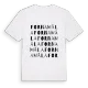 Fornamåla ordlek t-shirt