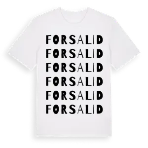Forsalid ordlek t-shirt – ekologisk bomull t-shirt från Pinshirt