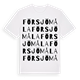 Försjömåla ordlek t-shirt