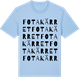 Blue Soul t-shirt med Fotakärret ordlek t-shirt