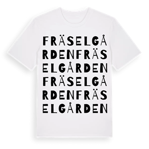 Fräselgården ordlek t-shirt – ekologisk bomull t-shirt från Pinshirt