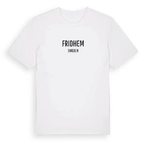 Fridhem i Sverige t-shirt – ekologisk bomull t-shirt från PinShirt