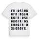Fridsborg ordlek t-shirt