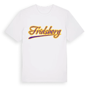 Fridsborg baseball t-shirt – ekologisk bomull t-shirt från Pinshirt