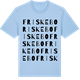 Blue Soul t-shirt med Friskebo ordlek t-shirt