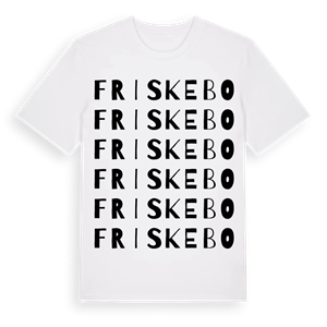 Friskebo ordlek t-shirt – ekologisk bomull t-shirt från Pinshirt