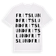 Fritslund ordlek t-shirt