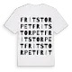 Fritstorpet ordlek t-shirt