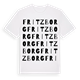 Fritzborg ordlek t-shirt