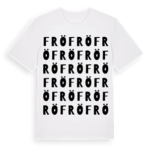Frö ordlek t-shirt – ekologisk bomull t-shirt från Pinshirt