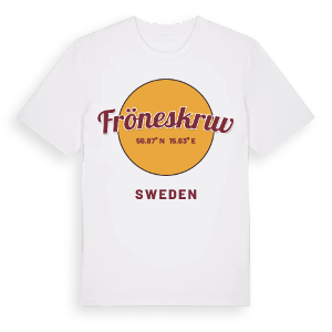 Fröneskruv cirkel t-shirt – ekologisk bomull t-shirt från Pinshirt