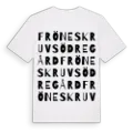 Fröneskruv Södregård ordlek t-shirt