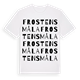 Frostensmåla ordlek t-shirt