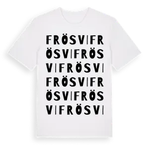 Frösvi ordlek t-shirt – ekologisk bomull t-shirt från Pinshirt