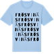 Blue Soul t-shirt med Frösvinäs ordlek t-shirt