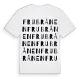 Frubrånen ordlek t-shirt