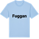 Blue Soul t-shirt med Fuggan fetstil t-shirt