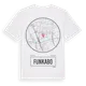 White t-shirt med Funkabo t-shirt