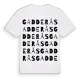 Gadderås ordlek t-shirt