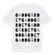 Gaddgärdet ordlek t-shirt