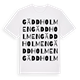 Gäddholmen ordlek t-shirt