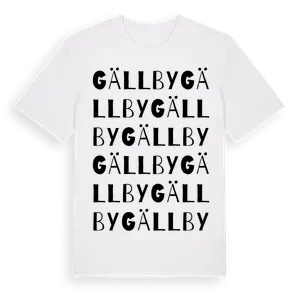 Gällby ordlek t-shirt – ekologisk bomull t-shirt från Pinshirt