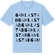 Blue Soul t-shirt med Gamla stan ordlek t-shirt