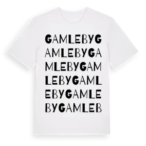 Gamleby ordlek t-shirt – ekologisk bomull t-shirt från Pinshirt
