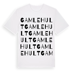 Gamlehult ordlek t-shirt – ekologisk bomull t-shirt från Pinshirt
