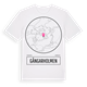White t-shirt med Gångarholmen t-shirt