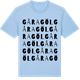 Blue Soul t-shirt med Gåragöl ordlek t-shirt