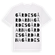 Gärdesgårdarna ordlek t-shirt