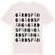 Vintage White t-shirt med Gårdspånga ordlek t-shirt