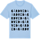 Blue Soul t-shirt med Gårdveda ordlek t-shirt