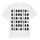 Gårdveda gård ordlek t-shirt