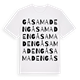 Gåsamaden ordlek t-shirt