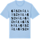 Blue Soul t-shirt med Gäsemåla ordlek t-shirt