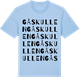 Blue Soul t-shirt med Gåskullen ordlek t-shirt