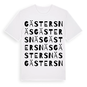 Gästersnäs ordlek t-shirt – ekologisk bomull t-shirt från Pinshirt