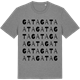 Mid Heather Gray t-shirt med Gata ordlek t-shirt