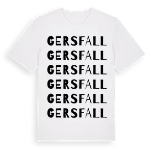Gersfall ordlek t-shirt – ekologisk bomull t-shirt från Pinshirt