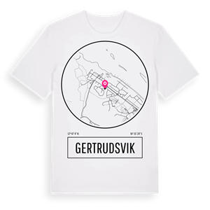 Gertrudsvik t-shirt – ekologisk bomull t-shirt från Pinshirt