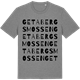Mid Heather Gray t-shirt med Getabergsmossen ordlek t-shirt