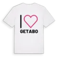 Jag älskar Getabo t-shirt stort tryck