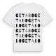 Getabo ordlek t-shirt