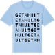 Blue Soul t-shirt med Getahult ordlek t-shirt