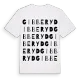 Gibberyd ordlek t-shirt
