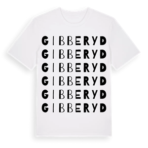 Gibberyd ordlek t-shirt – ekologisk bomull t-shirt från Pinshirt