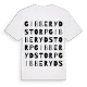 Gibberydstorp ordlek t-shirt