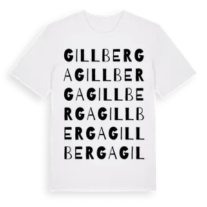 Gillberga ordlek t-shirt – ekologisk bomull t-shirt från Pinshirt